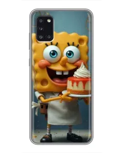 Чохол для Samsung Galaxy A31 (A315) з картинкою «Кухар Спанч Боб»