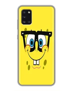 Чохол для Samsung Galaxy A31 (A315) з картинкою «Мінімалістичний Спанч Боб»