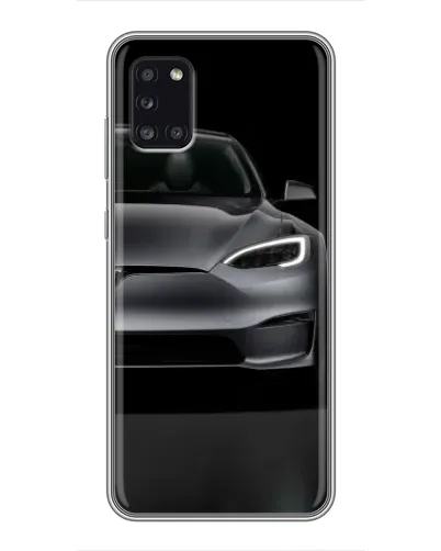 Чехол для Samsung Galaxy A31 (A315) с картинкой «Tesla Model S Look»