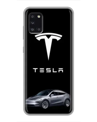 Чехол для Samsung Galaxy A31 (A315) с картинкой «Tesla Model Y»