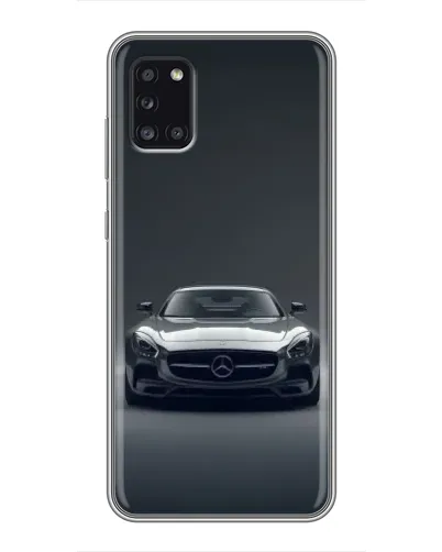Чехол для Samsung Galaxy A31 (A315) с картинкой «Mercedes на черном» Чехол для Samsung Galaxy A31 (A315) с картинкой «Mercedes на черном»