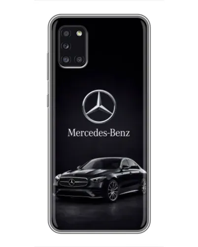 Чехол для Samsung Galaxy A31 (A315) с картинкой «Mercedes — решетка радиатора» Чехол для Samsung Galaxy A31 (A315) с картинкой «Mercedes — решетка радиатора»