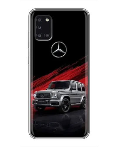 Чехол для Samsung Galaxy A31 (A315) с картинкой «Mercedes G-Class красный» Чехол для Samsung Galaxy A31 (A315) с картинкой «Mercedes G-Class красный»