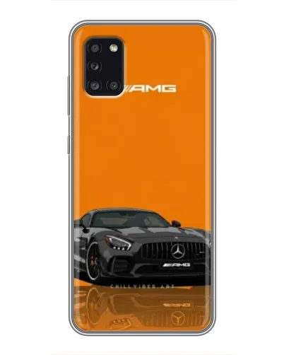 Чехол для Samsung Galaxy A31 (A315) с картинкой «Оранжевый Mercedes AMG» Чехол для Samsung Galaxy A31 (A315) с картинкой «Оранжевый Mercedes AMG»