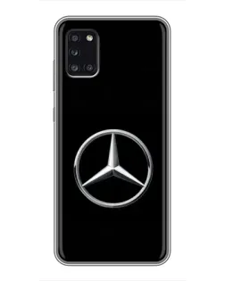 Чехол для Samsung Galaxy A31 (A315) с картинкой «Mercedes классический лого»