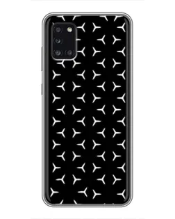 Чехол для Samsung Galaxy A31 (A315) с картинкой «Mercedes паттерн звезд»