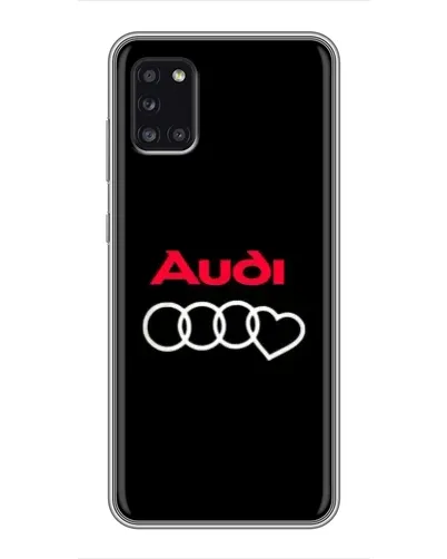 Чехол для Samsung Galaxy A31 (A315) с картинкой «Логотип Audi Heart»