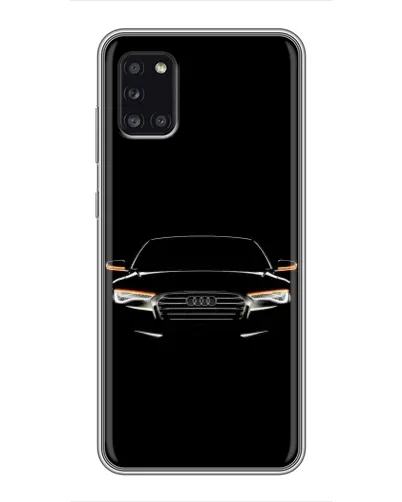Чехол для Samsung Galaxy A31 (A315) с картинкой «Audi — ночной контур»