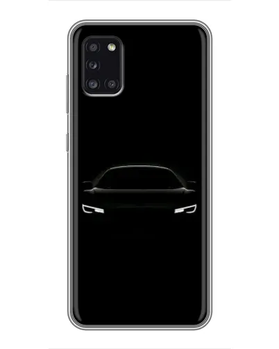 Чехол для Samsung Galaxy A31 (A315) с картинкой «Взгляд Audi в темноте»