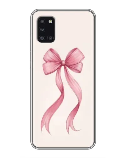 Чехол для Samsung Galaxy A31 (A315) с картинкой «Розовый бант»