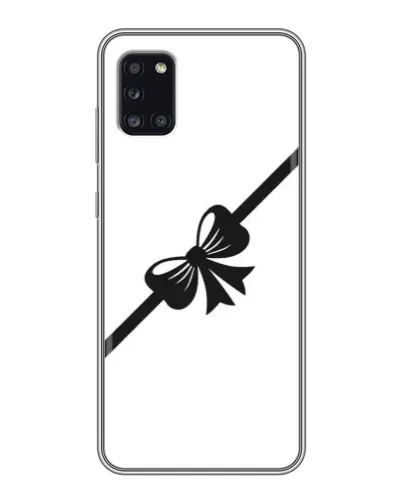 Чехол для Samsung Galaxy A31 (A315) с картинкой «Диагональный бант»