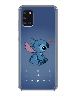 Чехол для Samsung Galaxy A31 (A315) с картинкой «Музыкальный Stitch»