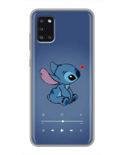 Чехол для Samsung Galaxy A31 (A315) с картинкой «Музыкальный Stitch»