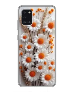 Чехол для Samsung Galaxy A31 (A315) с картинкой «Белые сухоцветы» Чехол для Samsung Galaxy A31 (A315) с картинкой «Белые сухоцветы»