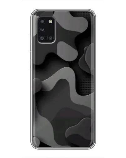 Чехол для Samsung Galaxy A31 (A315) с картинкой «Темный абстрактный камуфляж» Чехол для Samsung Galaxy A31 (A315) с картинкой «Темный абстрактный камуфляж»