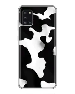 Чехол для Samsung Galaxy A31 (A315) с картинкой «Черно-белое пятно»