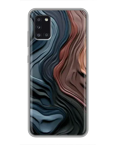 Чехол для Samsung Galaxy A31 (A315) с картинкой «Цветные волны каньона» Чехол для Samsung Galaxy A31 (A315) с картинкой «Цветные волны каньона»