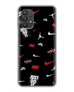 Чехол для Samsung Galaxy A32 (5G) с картинкой «Nike Mix Pattern»