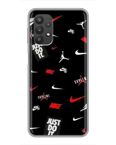 Чехол для Samsung Galaxy A32 (5G) с картинкой «Nike Mix Pattern»