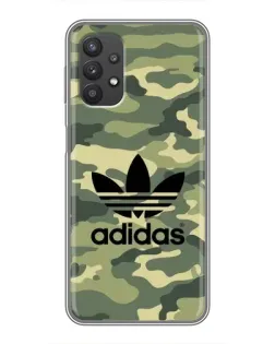Чехол для Samsung Galaxy A32 (5G) с картинкой «Милитари стиль Adidas»