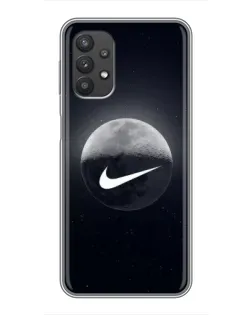 Чехол для Samsung Galaxy A32 (5G) с картинкой «Nike в стиле граффити»