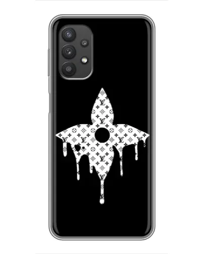 Чехол для Samsung Galaxy A32 (5G) с картинкой «Цветочная монограмма» Чехол для Samsung Galaxy A32 (5G) с картинкой «Цветочная монограмма»