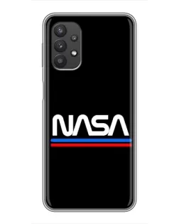Чехол для Samsung Galaxy A32 (5G) с картинкой «NASA — классика Red Blue» Чехол для Samsung Galaxy A32 (5G) с картинкой «NASA — классика Red Blue»