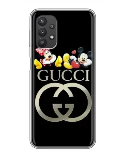 Чехол для Samsung Galaxy A32 (5G) с картинкой «Gucci — герои Disney»