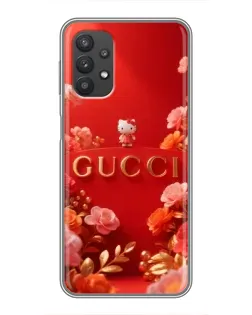 Чехол для Samsung Galaxy A32 (5G) с картинкой «Gucci — золотой сад»
