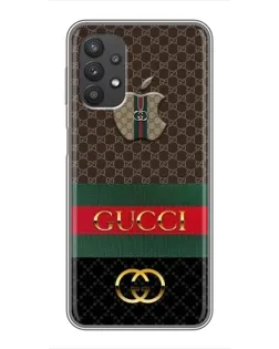 Чехол для Samsung Galaxy A32 (5G) с картинкой «Gucci — брендированный десерт»