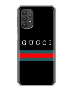 Чехол для Samsung Galaxy A32 (5G) с картинкой «Gucci — красный пояс»