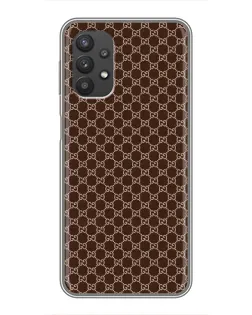 Чехол для Samsung Galaxy A32 (5G) с картинкой «Gucci — шоколадная сетка»