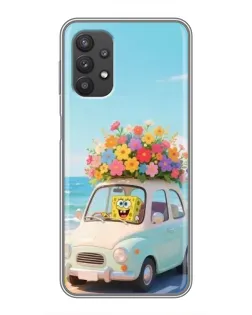 Чехол для Samsung Galaxy A32 (5G) с картинкой «Автомобильное путешествие»