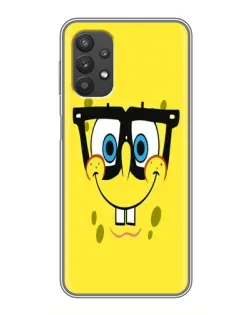 Чохол для Samsung Galaxy A32 (5G) з картинкою «Мінімалістичний Спанч Боб»