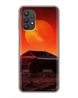 Чехол для Samsung Galaxy A32 (5G) с картинкой «Cybertruck на Марсе» Чехол для Samsung Galaxy A32 (5G) с картинкой «Cybertruck на Марсе»