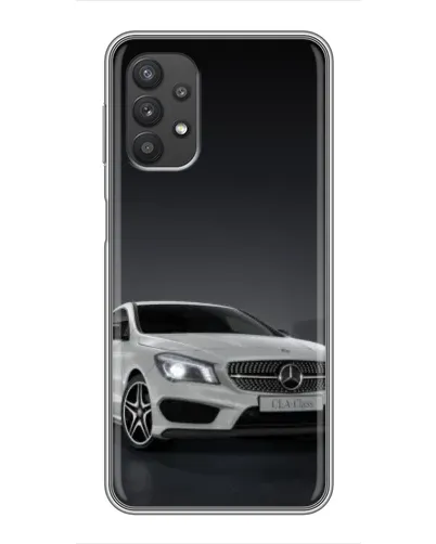 Чехол для Samsung Galaxy A32 (5G) с картинкой «Mercedes AMG GT Silver»