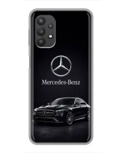 Чехол для Samsung Galaxy A32 (5G) с картинкой «Mercedes — решетка радиатора»