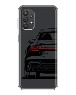 Чехол для Samsung Galaxy A32 (5G) с картинкой «Задняя часть Audi — арт»