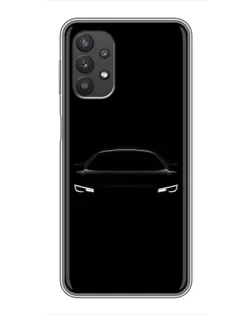Чехол для Samsung Galaxy A32 (5G) с картинкой «Взгляд Audi в темноте»