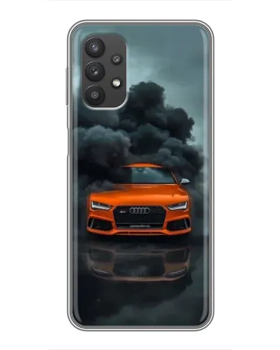 Чехол для Samsung Galaxy A32 (5G) с картинкой «Audi в облаках дыма» Чехол для Samsung Galaxy A32 (5G) с картинкой «Audi в облаках дыма»