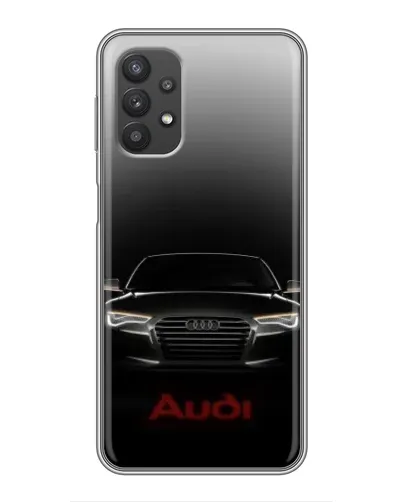Чехол для Samsung Galaxy A32 (5G) с картинкой «Audi — градиентный контур» Чехол для Samsung Galaxy A32 (5G) с картинкой «Audi — градиентный контур»