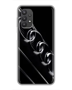 Чехол для Samsung Galaxy A32 (5G) с картинкой «Audi — абстрактные кольца»