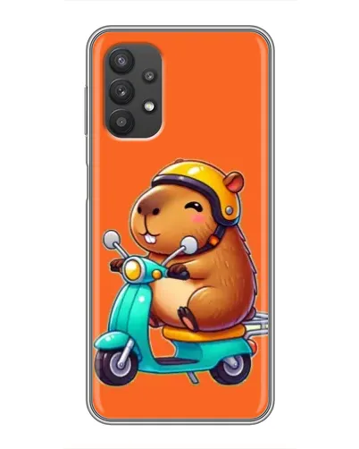 Чехол для Samsung Galaxy A32 (5G) с картинкой «Капибара на скутере» Чехол для Samsung Galaxy A32 (5G) с картинкой «Капибара на скутере»