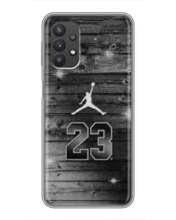 Чехол для Samsung Galaxy A32 с картинкой «Jordan Carbon 23»