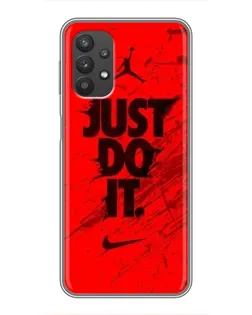 Чехол для Samsung Galaxy A32 с картинкой «Nike Just Do It»