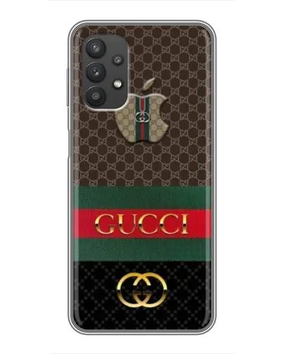 Чехол для Samsung Galaxy A32 с картинкой «Gucci — брендированный десерт»