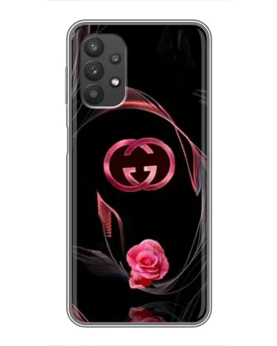 Чехол для Samsung Galaxy A32 с картинкой «Gucci — неоновая роза»