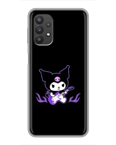 Чехол для Samsung Galaxy A32 с картинкой «Электрическая Kuromi»