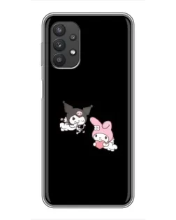 Чехол для Samsung Galaxy A32 с картинкой «My Melody и Kuromi»