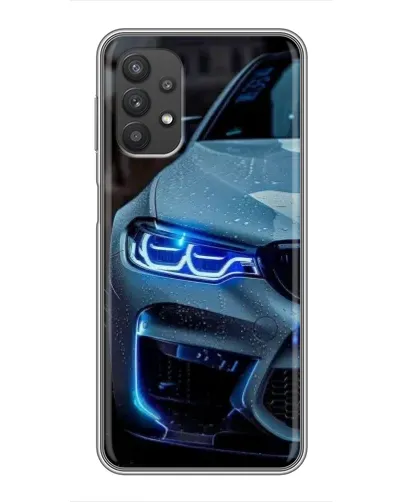 Чехол для Samsung Galaxy A32 с картинкой «Взгляд BMW с синими фарами» Чехол для Samsung Galaxy A32 с картинкой «Взгляд BMW с синими фарами»